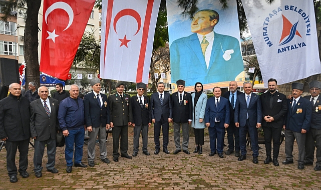 Rauf Raif Denktaş ve Türk Mukavemet Teşkilatı Lideri Dr. Fazıl Küçük, Antalya’da Anıldı