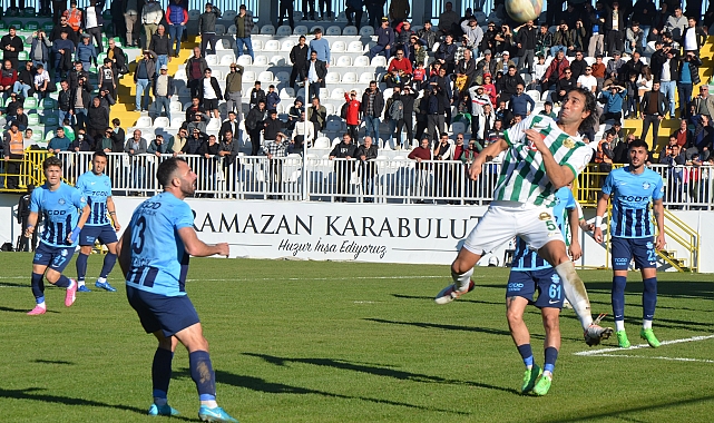 Serik Belediyespor - Ankara Demirspor: 2-2