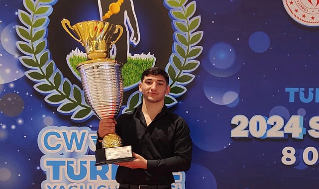 Yağlı güreşin yükselen yıldızı