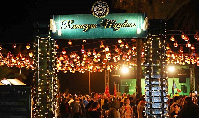 Alanya Belediyesi'nin geleneksel Ramazan Meydanı kapılarını açıyor