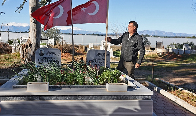 Antalya Büyükşehir Belediyesi 6 Şubat deprem şehitlerini andı