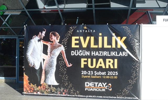 Antalya’daki Evlilik Fuarı Evlenmek İsteyenlere Rehber Oldu!