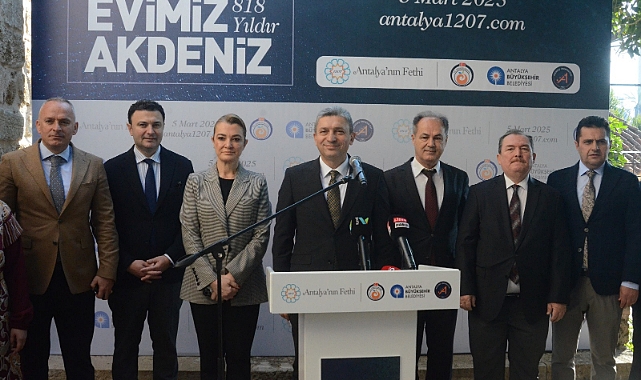 Antalya'nın Fethi ve Atatürk’ün Ziyareti Coşkuyla Kutlanacak