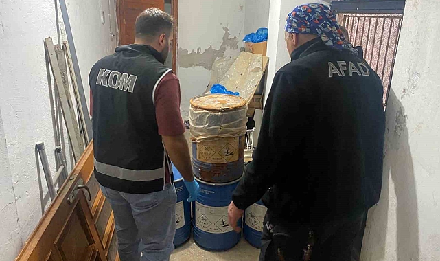 Antalya'da 177 kilogram siyanür ele geçirildi