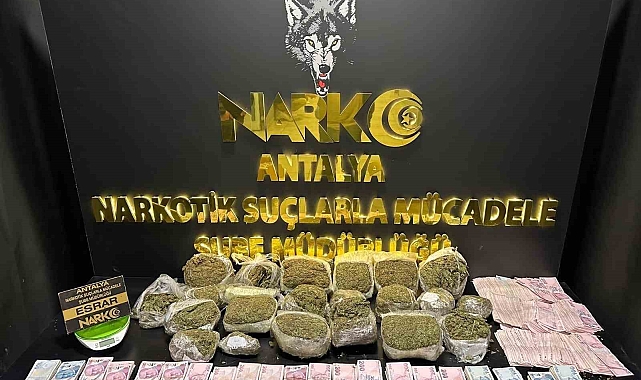 Antalya'da uyuşturucu operasyonuna 27 tutuklama