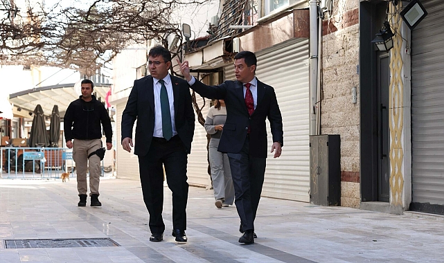 Başkan Ünlü ve Kaymakam Kaya'dan inceleme