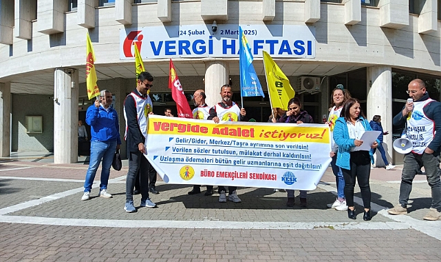 BES Antalya Şubesi, Vergide Adalet ve Çözüm Talep Ediyor
