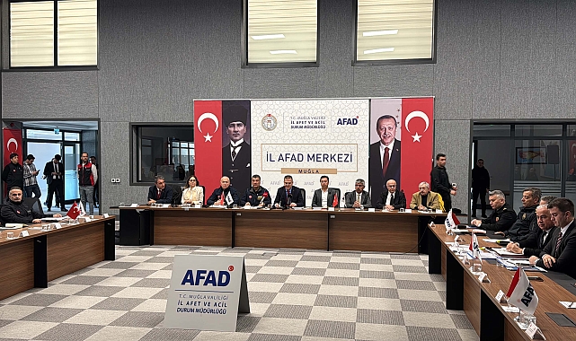Bodrum ve Datça'da 7 İlden Toplam 40 Arama-Kurtarma Personeli Konuşlandırıldı