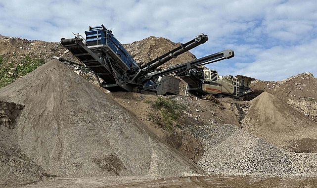 Bodrum'da mera alanına kaçak taş kırma ve eleme tesisine 5 milyon lira ceza