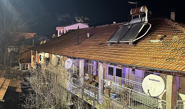 Bucak'ta ev yangını