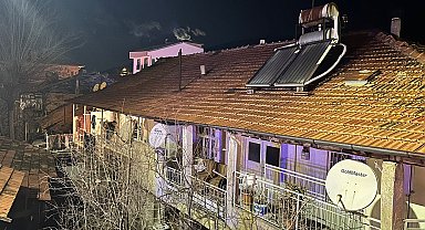 Bucak'ta ev yangını