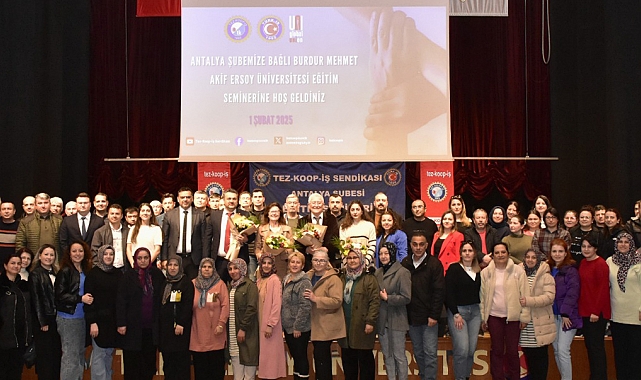 Burdur MAKÜ'de Sendikal Eğitim Semineri