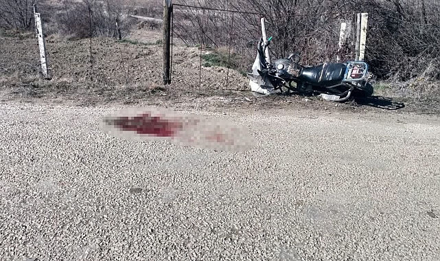 Burdur'da motosikletten düşen genç hayatını kaybetti