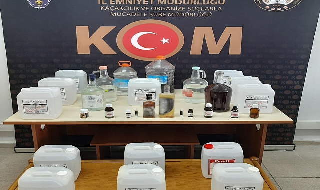 Burdur'da sahte alkol satan 8 şüpheliye adli işlem yapıldı