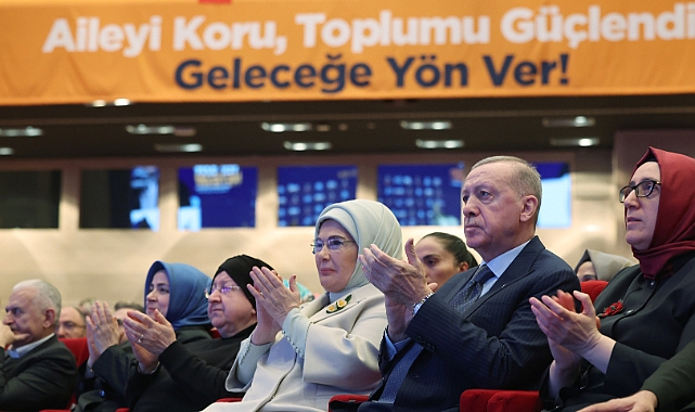 Cumhurbaşkanı Recep Tayyip Erdoğan, AK Parti Kadın Kolları 7. Olağan Kongresi'ne katıldı