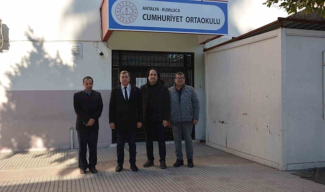 Cumhuriyet Ortaokulu'na kantin ve spor odaları kazandırıldı