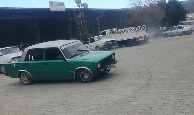 Drift attı hem 46 bin TL ceza yedi hem de ehliyeti gitti
