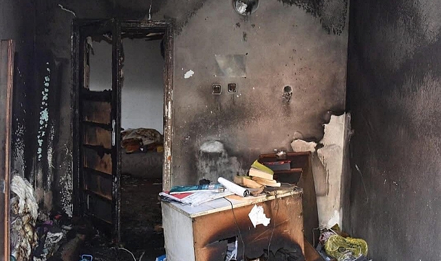 Eğirdir'de Yangın Çıkan Ev Kullanılamaz Hale Geldi