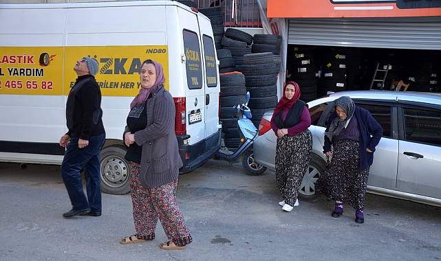 Ev yangını korkuttu