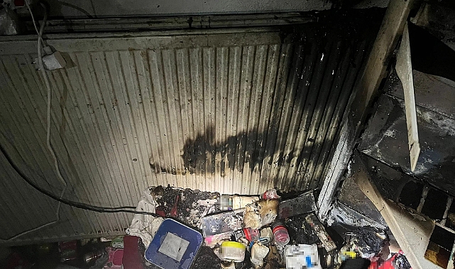 Isparta'da İş Yerinde Çıkan Yangın İtfaiye Ekiplerince Söndürüldü