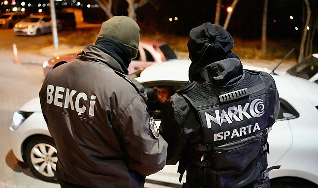 Isparta'da Narkoalan Ve Trafik Uygulaması: 22 Sürücüye Cezai İşlem Uygulandı