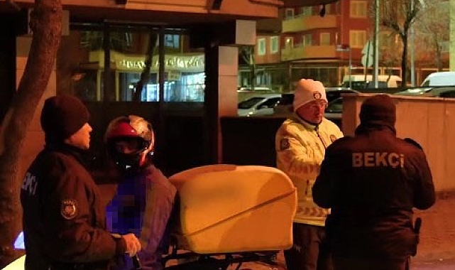 Isparta'da 1 saatte toplam 16 sürücüye idari para cezası uygulandı