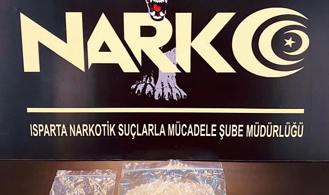 Isparta'da uyuşturucu operasyonu: 2 bin 700 ecstasy haplık MDMA ele geçirildi