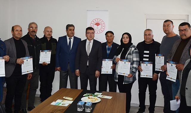 İyi Tarım Uygulamaları sertifikaları dağıtıldı