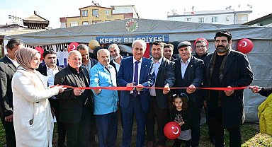 Kepez'de çocuklar ve gençler için 'Sanat Çadırı' açıldı