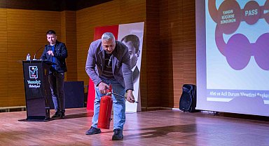 Manavgat'ta muhtarlara afet farkındalık eğitimi