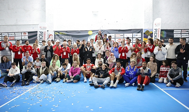 Manavgat'ta Uluslararası Pickleball Turnuvası