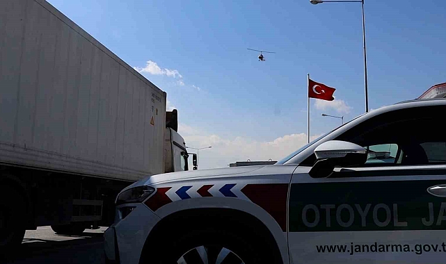 Mersin'de cayrokopterli denetim