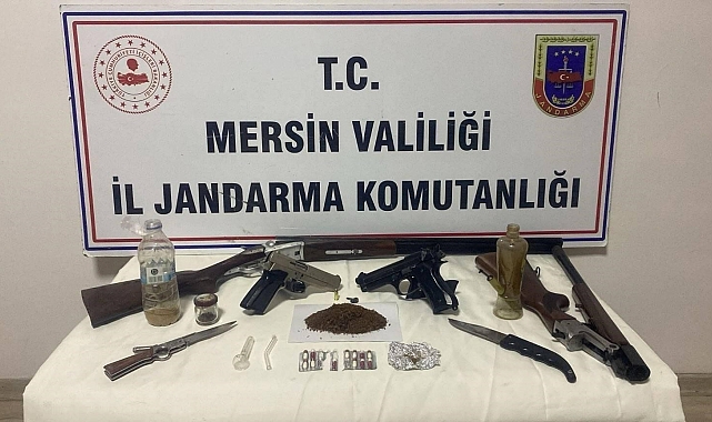Mersin'de uyuşturucu operasyonu: 3 tutuklama