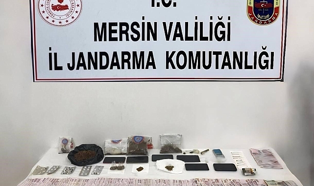 Mersin'de uyuşturucu operasyonu: 4 tutuklama