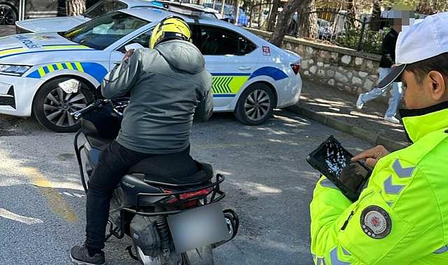Muğla'da motosikletlilere ceza yağdı