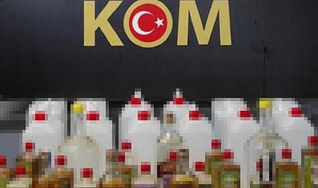 Muğla'da 'sahte içki' operasyonu; 11 gözaltı