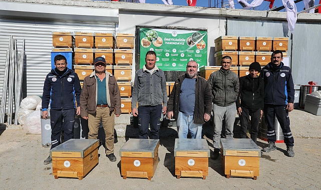 Muğla'da Yangın Mağduru Arıcılara Destek