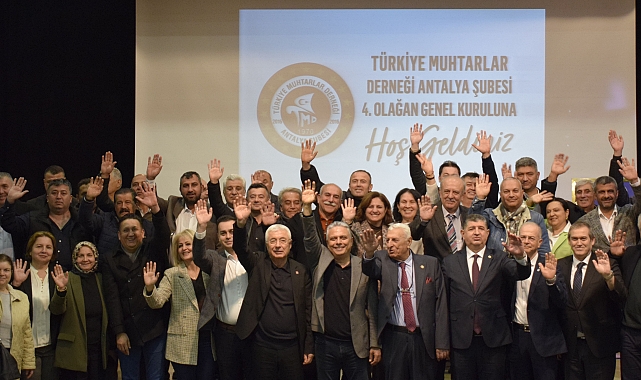 Muhtarlarda Yeni Başkan Çetin