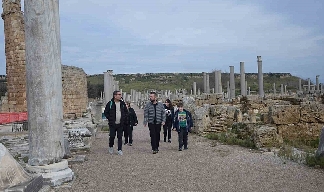Perge Antik Kenti'ni 2024 yılında 157 bin kişi ziyaret etti