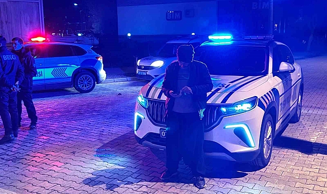 Polis aracına çarpan sürücü 3.74 promil alkollü çıktı