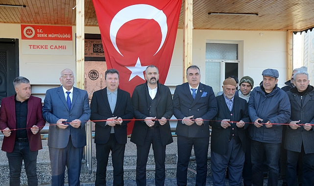 Serik'te Cami Açılışı