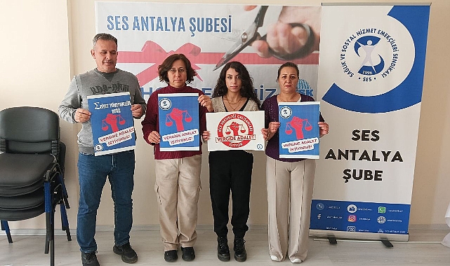 SES Antalya Şubesi “Sesimizi Duyurmaya Devam Edeceğiz”