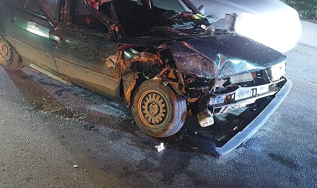 Tarsus'ta trafik kazası: 1 yaralı