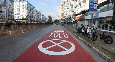 Trafikte otobüslere özel şerit uygulaması başladı
