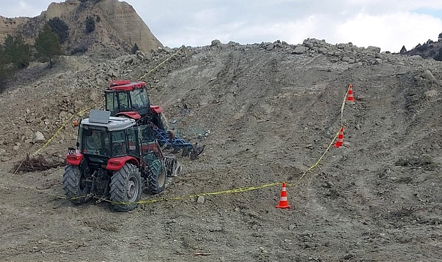 Ukraynalı tarla sahibi özçekim yapmak isterken kaza anını görüntüledi