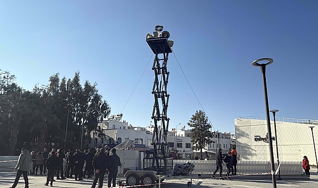 Yaşanılan Depremler Sonrasında Mobil Siren Sistemi Kuruldu