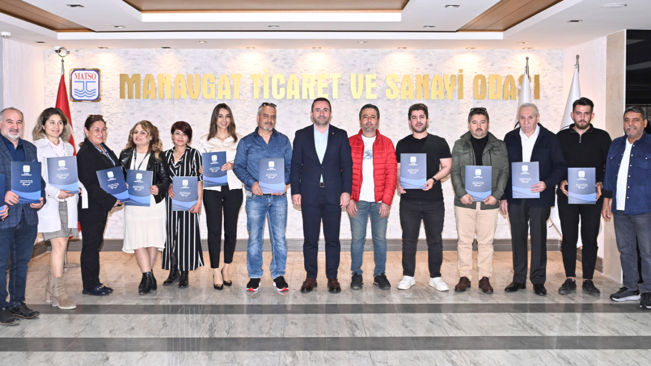 MATSO'da galericilik ve emlakçılık mesleki yeterlilik belge töreni