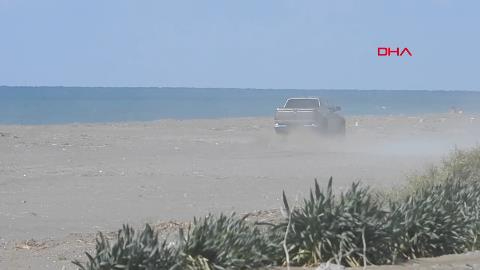 Kaplumbağa ve zambakların sahilinde drifte ceza