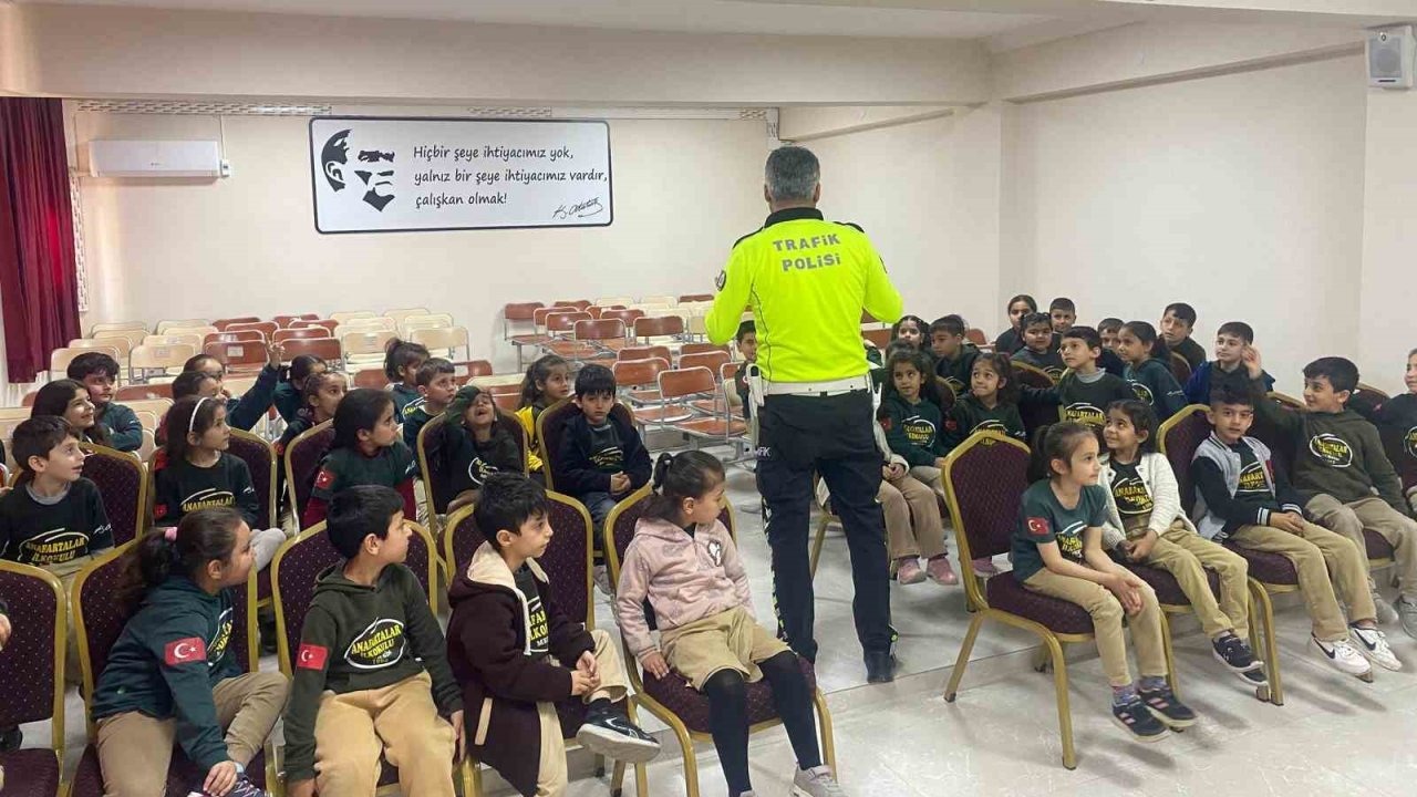 Mersin’de çocuklara yönelik ’Trafik Güvenliği’ eğitimleri