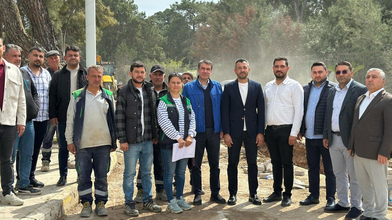 Serik'te elektrik altyapı çalışmaları sürüyor
